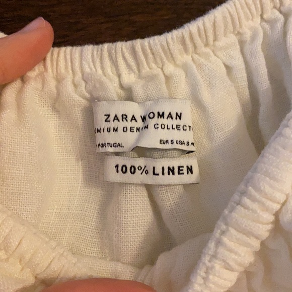 Zara Linen Top - Picture 3 of 4